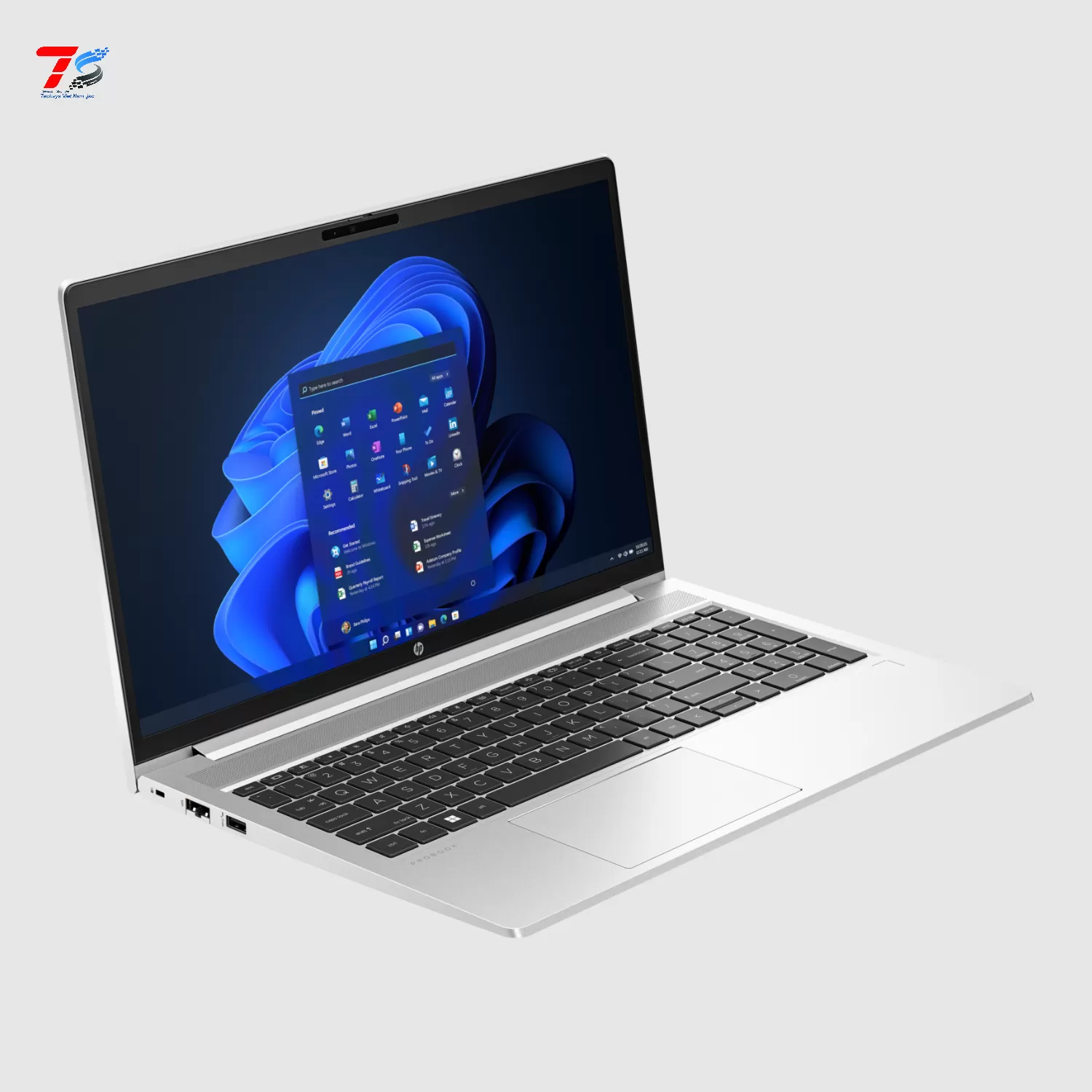 Máy tính xách tay HP ProBook 450 G10 i7-1360P/16GB/512GB/15.6FHD Touch/W11H/Silver/1Y (873L0PA)